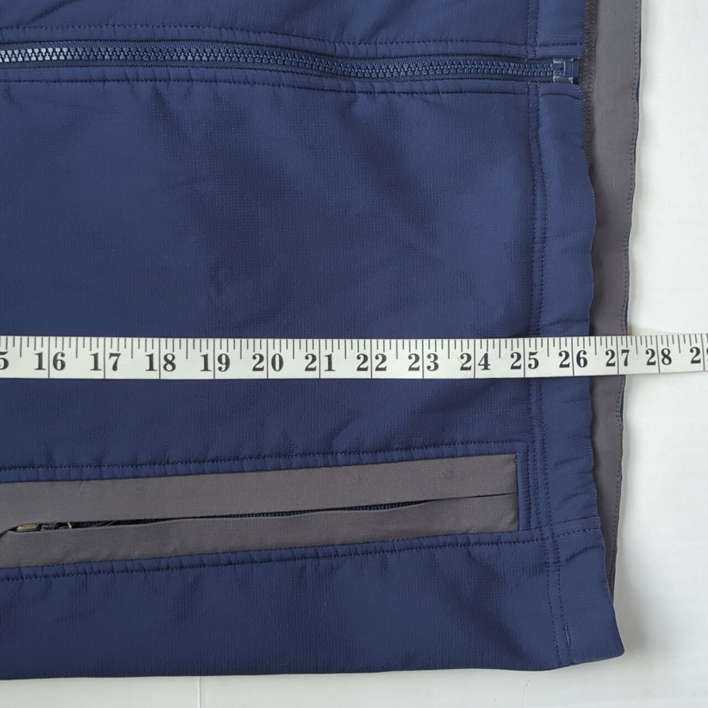 The North Face Apex Polartec Summit Series Jacket MEDIUM Blue Gray Pockets - Picture 16 of 16